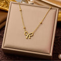 Bow Elegance Anti-Tarnish Chain