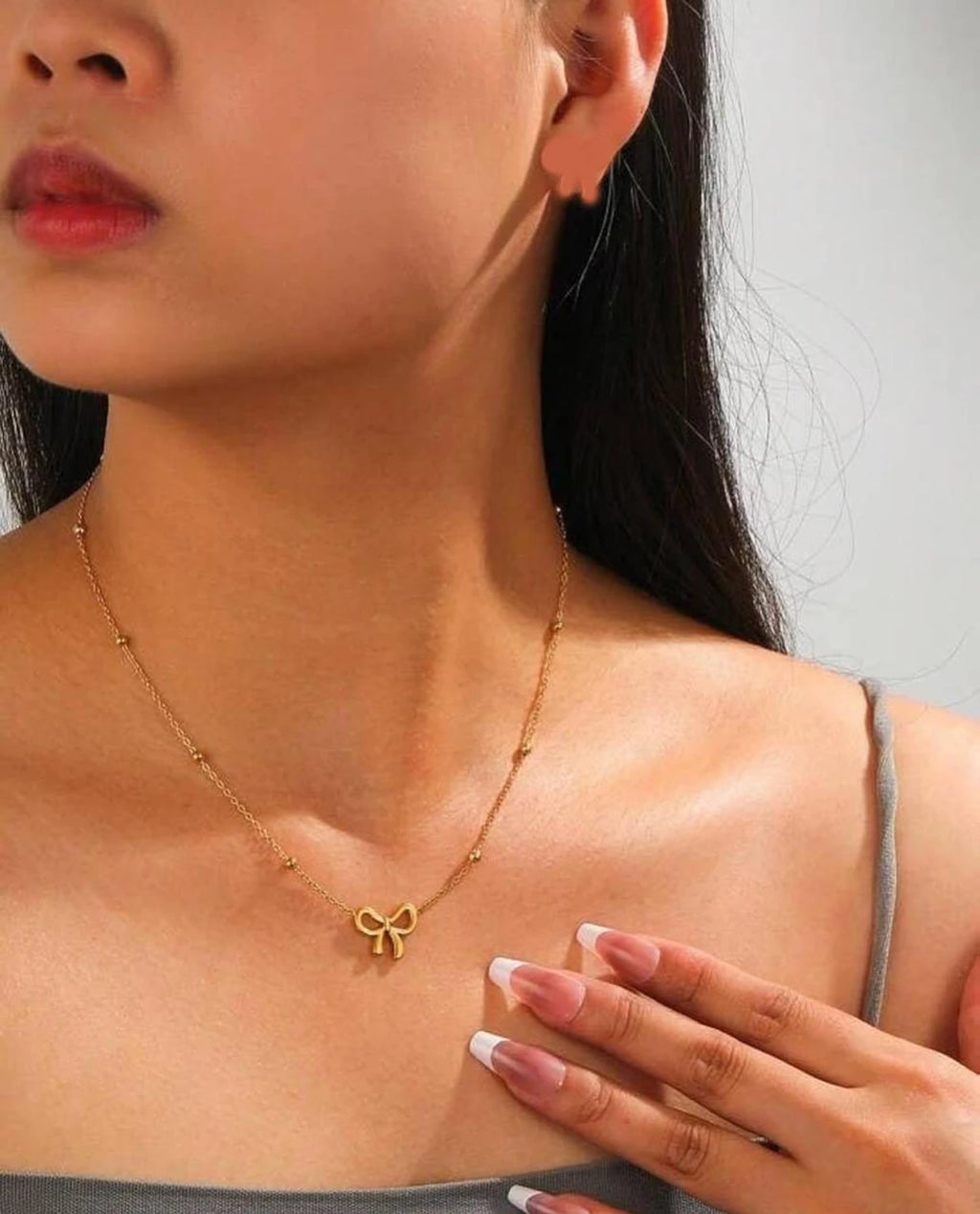 Bow Elegance Anti-Tarnish Chain