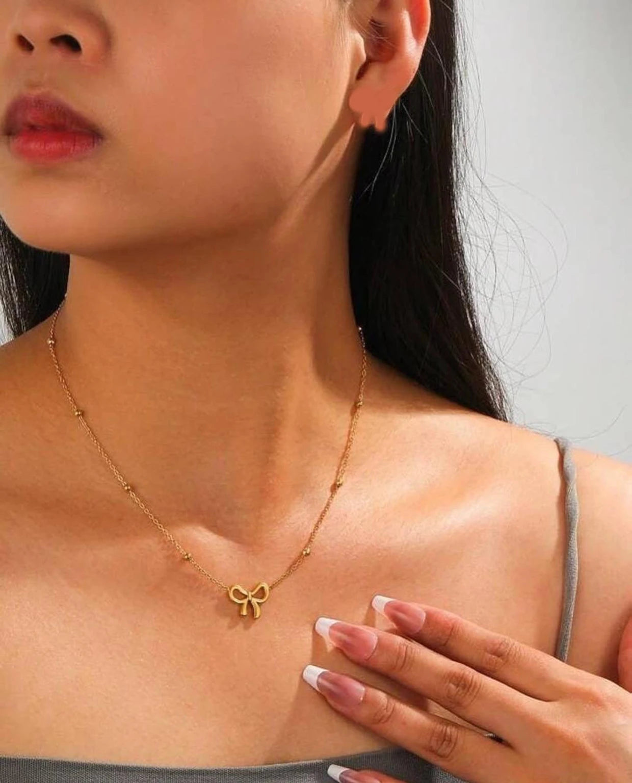 Bow Elegance Anti-Tarnish Chain