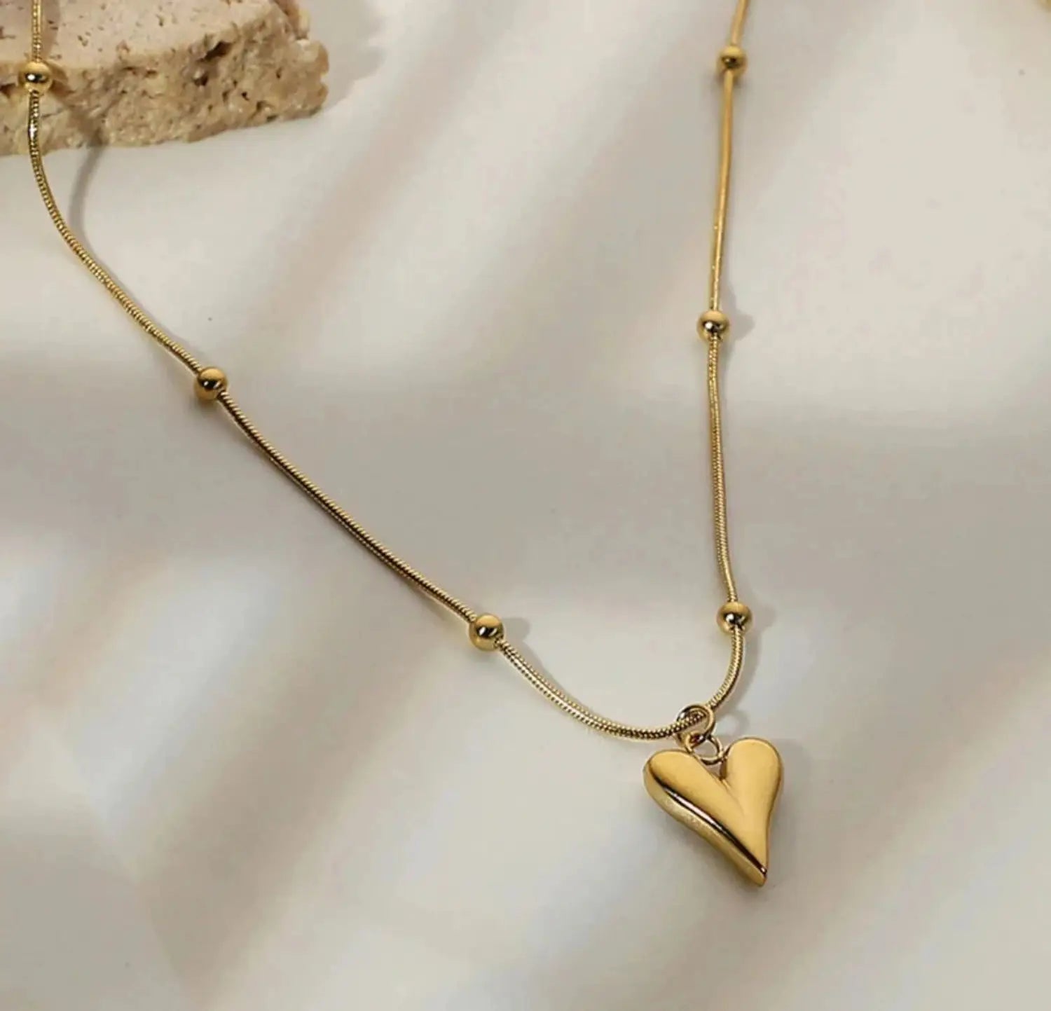 Amour Heart Anti-Tarnish Chain