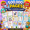The Ultimate Printable Learning Bundle for Kids