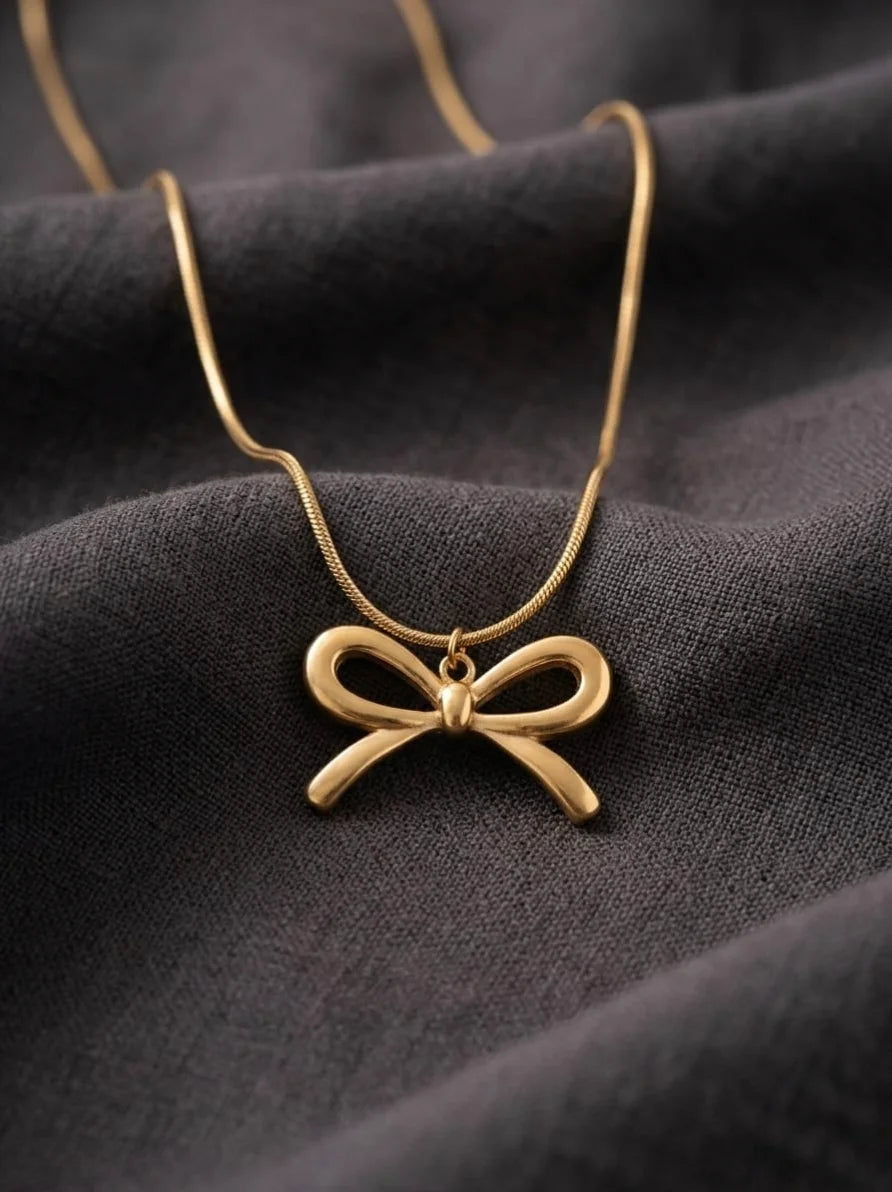 Bow Elegance Anti-Tarnish Chain