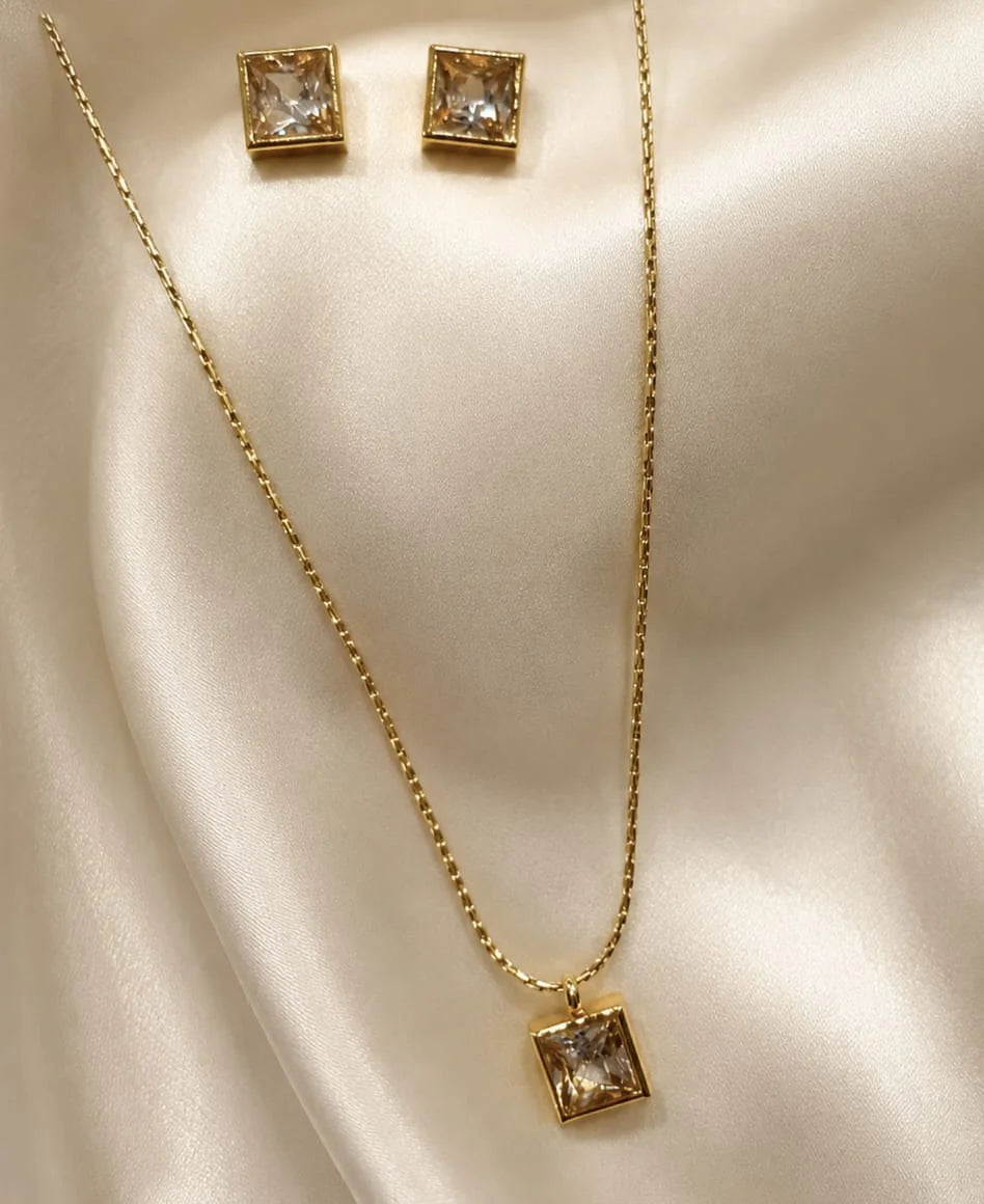 Celeste Spark Anti-Tarnish Chain Set