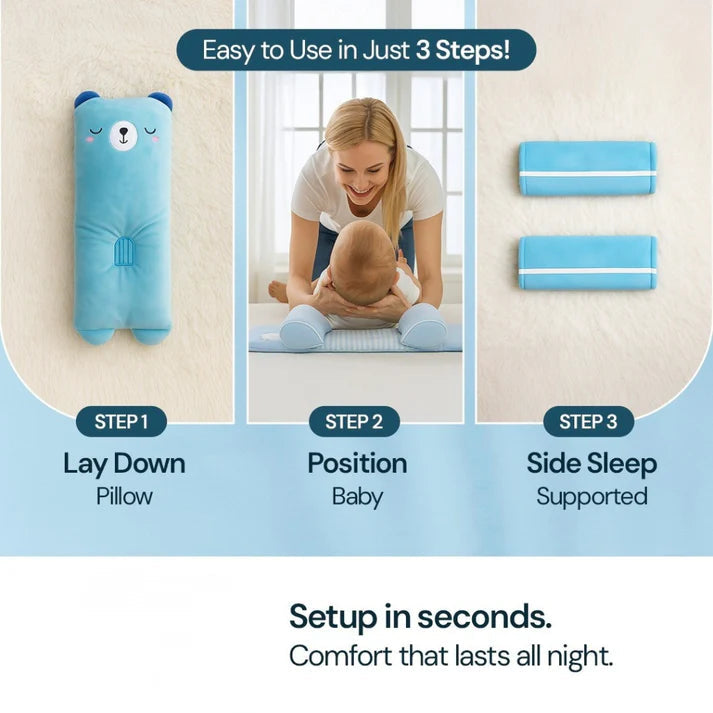 Baby Head-Shaping Pillow - Gentle Support For Growing Babies