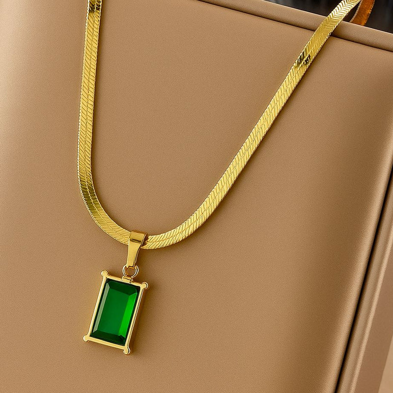 Emerald Luxe Anti-Tarnish Chain