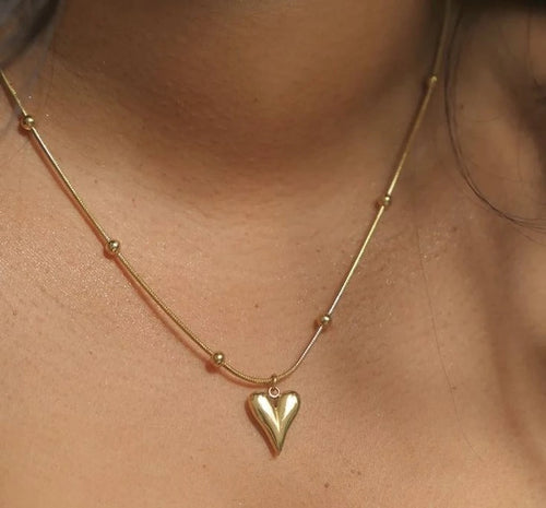 Amour Heart Anti-Tarnish Chain